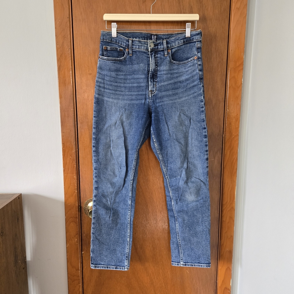 GAP Women's Mid-Wash Ankle Jeans